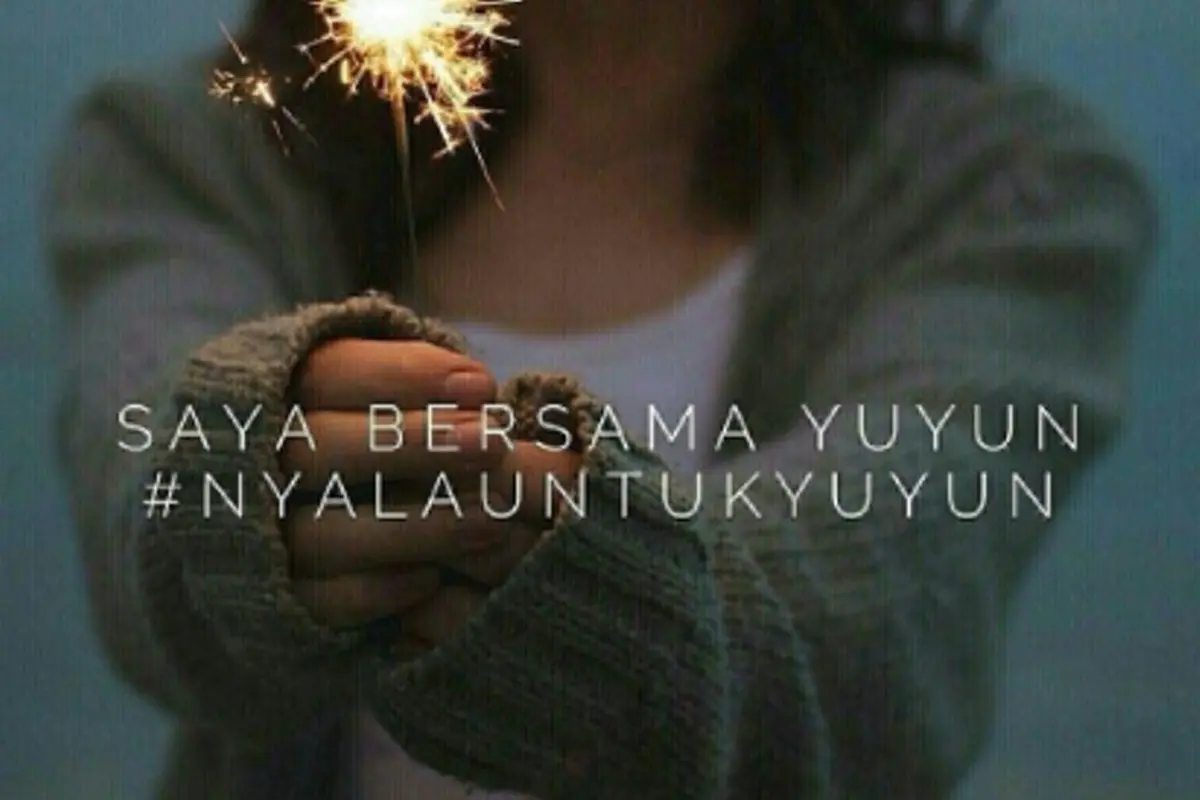 #NyalaUntukYuyun, Aksi Solidaritas untuk Bocah Korban Pemerkosaan