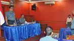 Citizen6, Jakarta: Disharkap Kolinlamil menerima Tim Wasrikral pada pembukaan Pengawasan dan Pemeriksaan Sektoral, di Gedung Laut Sulu, Mako Kolinlamil, Tanjung Priok, Jakarta Utara, Jumat, (20/7).(Pengirim: Kadispen Kolinlamil).
