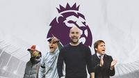 Premier League - Pep Guardiola, Jurgen Klopp, Antonio Conte, Thomas Tuchel (Bola.com/Adreanus Titus)