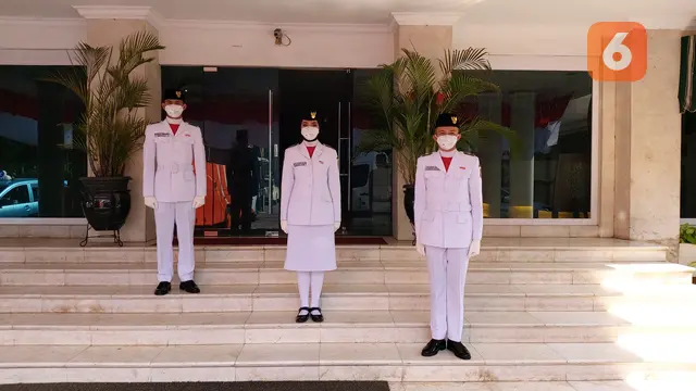Paskibraka, Paskibraka 2020, Paskibraka Nasional 2020, HUT ke-75 RI, HUT RI ke-75, Sylvia Kartika Putri, Muhammad Asri, Sudrajat Prawijaya