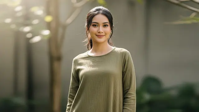 Baju Bahan Crinkle.