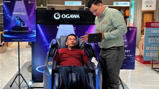 Kursi Pijat Tanpa Batas untuk Relaksasi dari Kehidupan Modern.  foto: istimewa