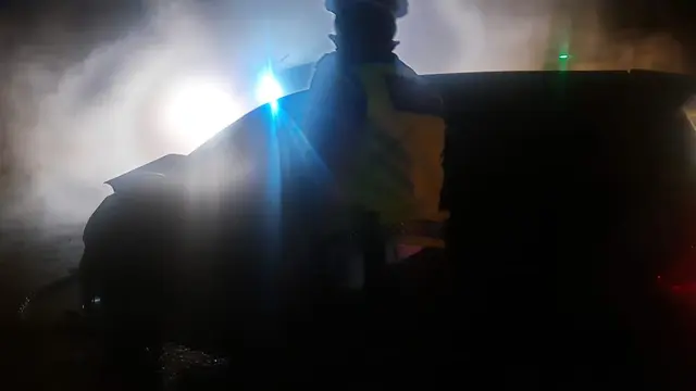 Tabrakan beruntun di ruas tol Tangerang-Merak, tepatnya di KM 74.900, Minggu 17 Oktober 2021.