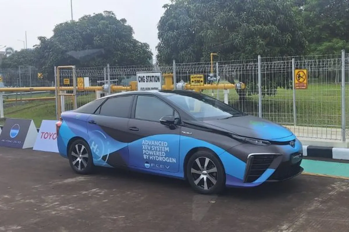 Toyota Berharap Bisa Produksi Mobil Hidrogen di Indonesia 2030 (Arief A/Liputan6.com)