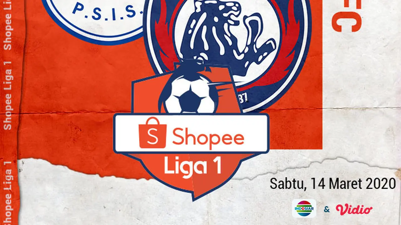 Shopee Liga 1 - PSIS Semarang Vs Arema FC