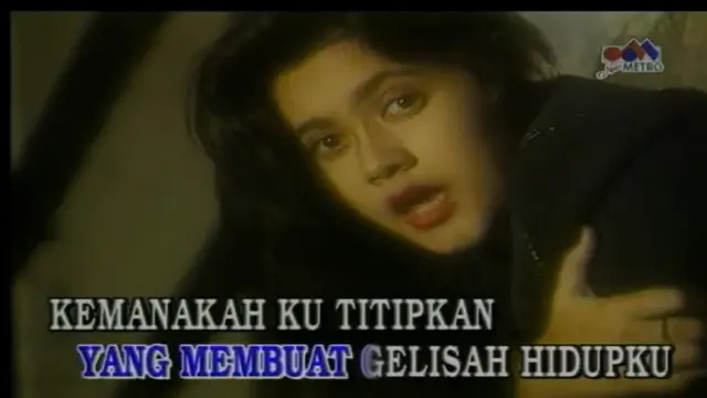 Nafa Urbach di awal kariernya (Foto: Youtube GP Musikpedia)