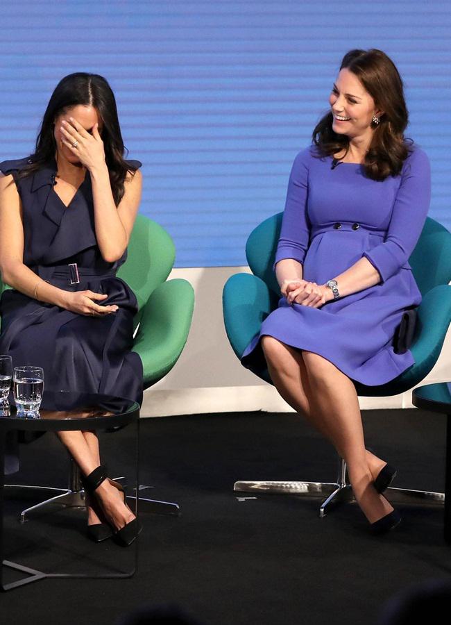 Kebersamaan Kate Middleton dan Meghan Markle menghadiri Royal Foundation Forum/copyright Chris Jackson/Pool via AP