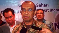 Gatot S. Dewa Broto yang ditemui pada Rabu (6/4/2016) menegaskan pemerintah Indonesia sudah bertemu FIFA untuk membahas persoalan sepak bola Indonesia. (Bola.com/Permana Kusumadijaya)