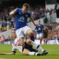 Eric Dier jegal Tom Cleverley (Reuters / Matthew Childs)