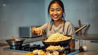 resep nasi goreng rumahan ©Ilustrasi dibuat AI