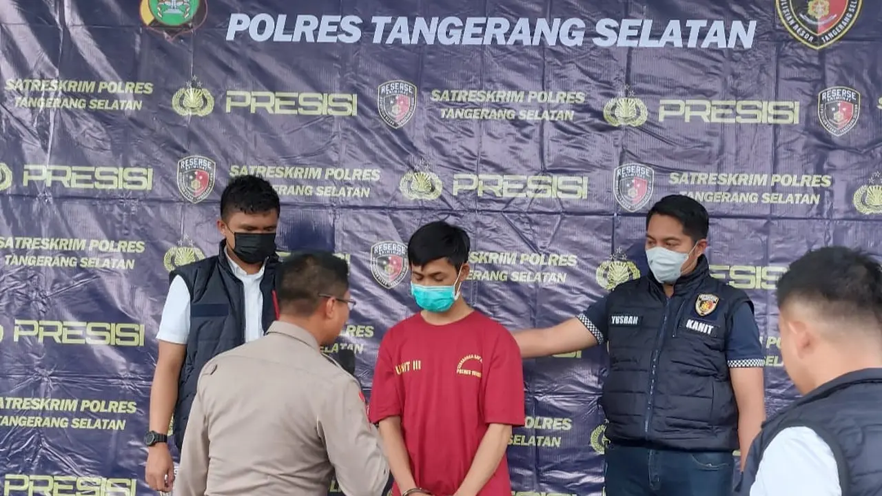 Pelaku Pembunuhan Pegawai Toko Buah di Tangerang Selatan (Tangsel)