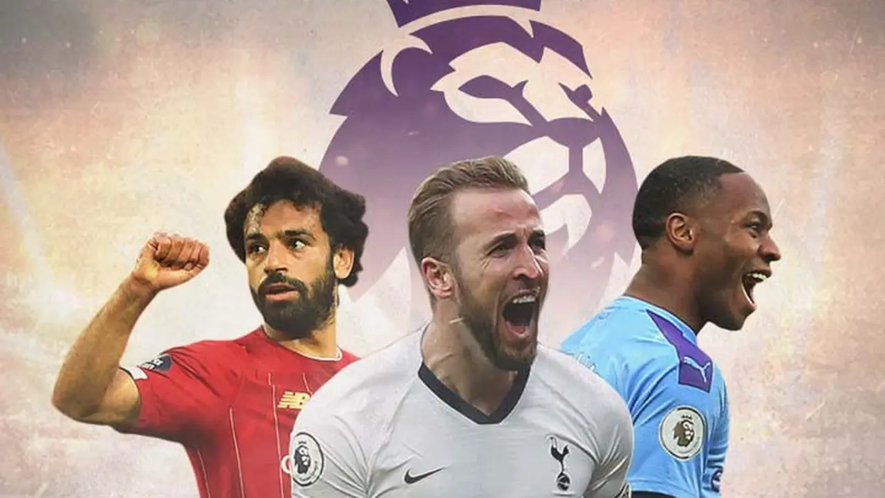 Premier League - Mohamed Salah, Harry Kane, Raheem Sterling