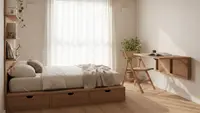 8 Desain Kamar Kasur Lantai yang Bikin Tampak Luas dan Estetik