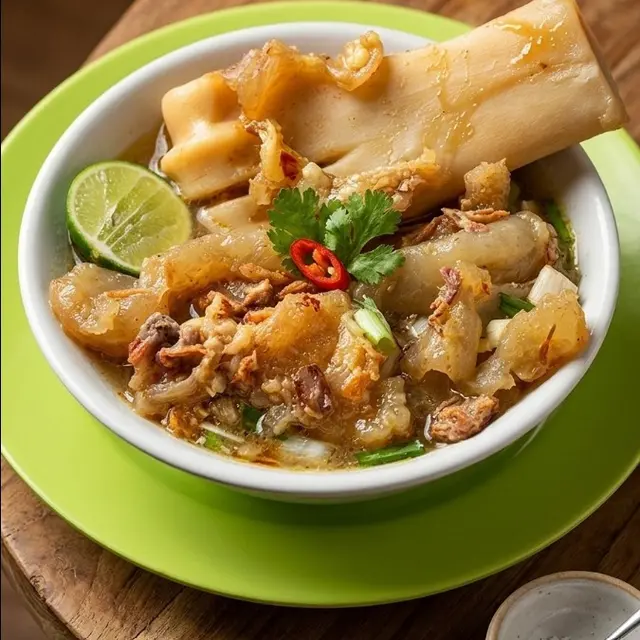 Rekomendasi Tempat Makan Lontong Kikil Enak di Surabaya