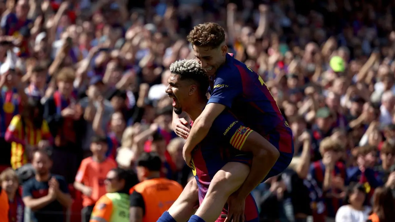 Ronald Araujo, Barcelona vs Rayo Vallecano