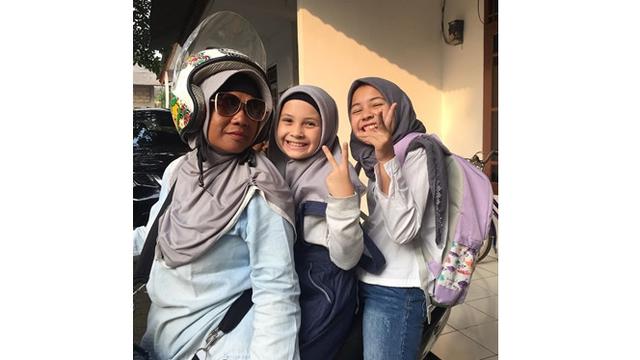 6 Potret Richelle Skornicki saat Berhijab, Adik Sandrinna Michelle