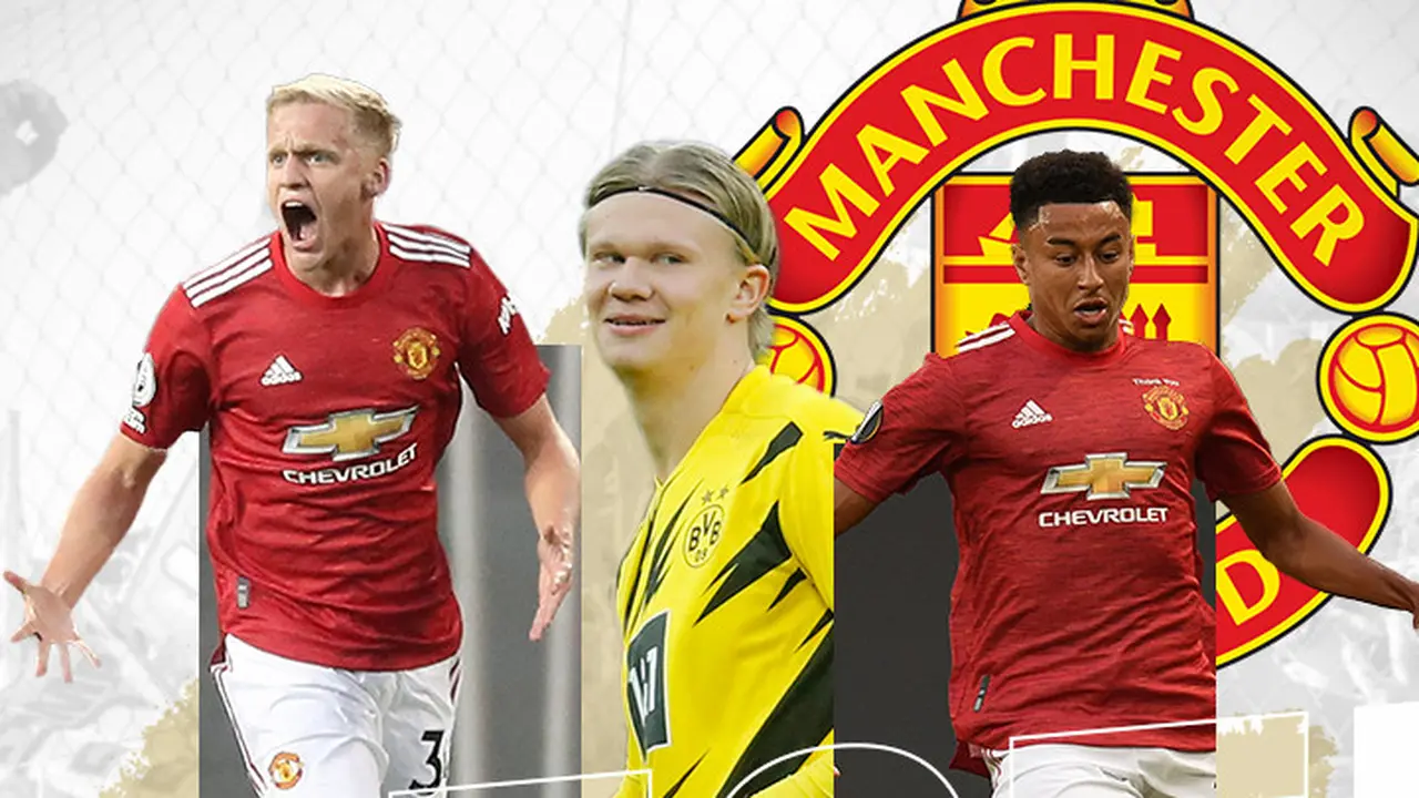 Donny Van de Beek, Erling Haaland dan Jesse Lingard