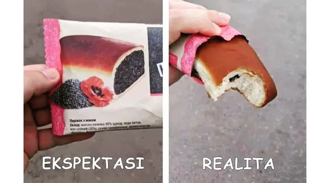 5 Potret Ekspektasi Vs Realita Roti Meses Sedikit Ini Bikin Geregetan