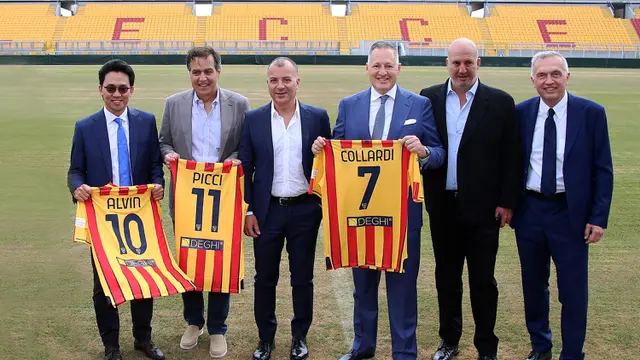 Foto: Promosi ke Serie A, Lecce Jadi Milik CEO Emtek Alvin Sariaatmadja usai Menguasai 10 Persen Saham Klub