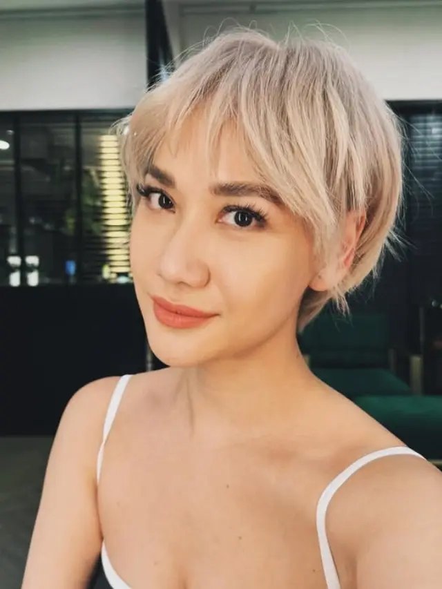 Pixie Cut Bunga Citra Lestari. [@itsmebcl]
