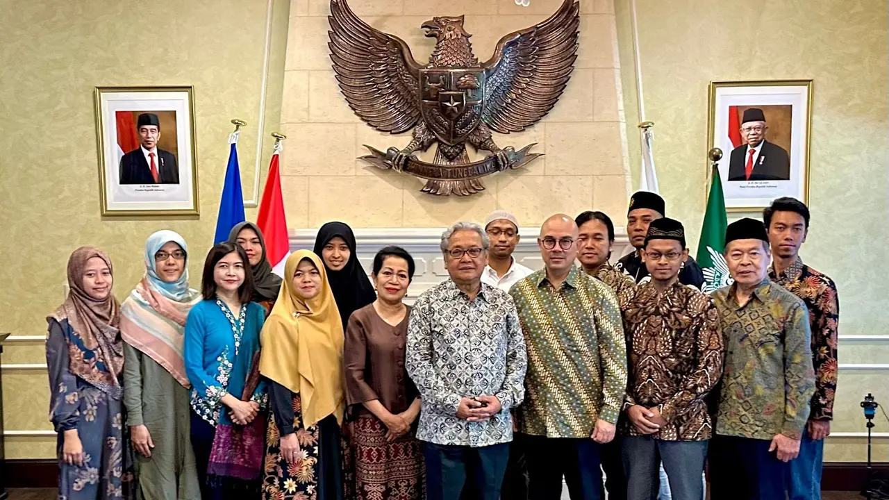 Pengukuhan Pengurus Cabang Istimewa (PCI) Muhammadiyah dan Aisyiyah di Jepang periode 2023-2025.