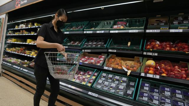 Inflasi Inggris Tembus Dua Digit