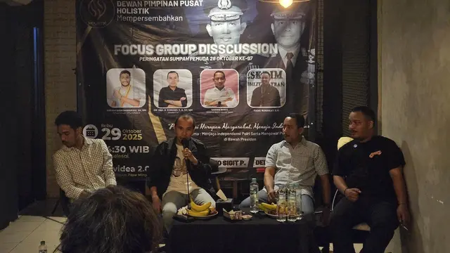 Dalam momentum Hari Sumpah Pemuda, Holistik Institute menggelar Focus Group Discussion (FGD).