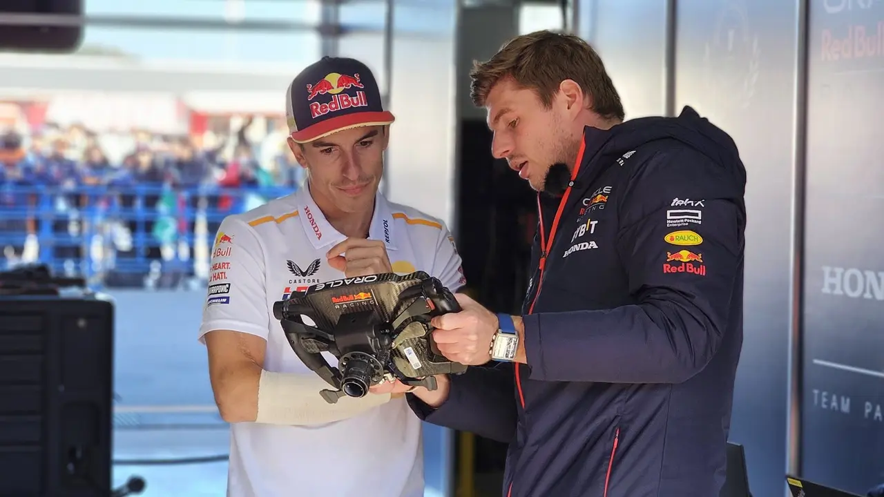 Marc Marquez dan Max Verstappen
