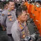 Sejumlah tersangka kasus narkoba di Riau, dari narapidana hingga sipir Lapas Pekanbaru. (Liputan6.com/M Syukur)