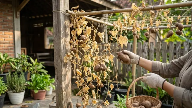 Cara Menanam Kentang Gantung di Rumah