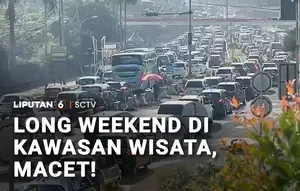 Long Weekend di Kawasan Wisata, Macet!