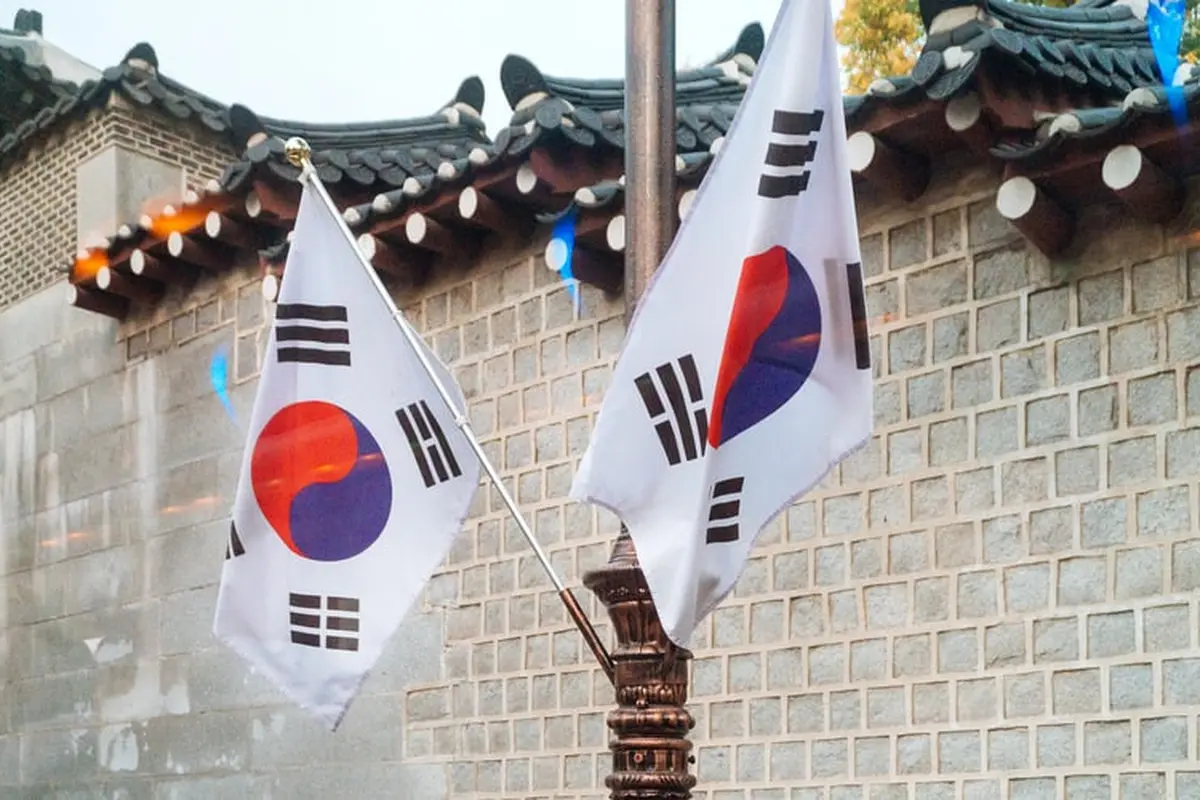 Ilustrasi bendera Korea Selatan (unsplash)