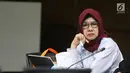 Mantan Dirut PT Pertamina (Persero), Karen Agustiawan saat menjalani sidang lanjutan pemeriksaan saksi-saksi di Pengadilan Tipikor, Jakarta, Kamis (2/5/2019). Sebelumnya, Karen didakwa terlibat dugaan korupsi investasi perusahaan di Blok BMG Australia tahun 2009. (Liputan6.com/Helmi Fithriansyah)