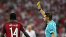 Pada laga semifinal nanti, Portugal tidak bisa diperkuat oleh William Carvalho yang mendapat kartu kuning kedua pada laga melawan Polandia. (AFP/Francisco Leong)