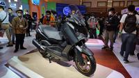 Yamaha XMax Connected ditawarkan dengan banderol Rp 66 juta. (Septian / Liputan6.com)
