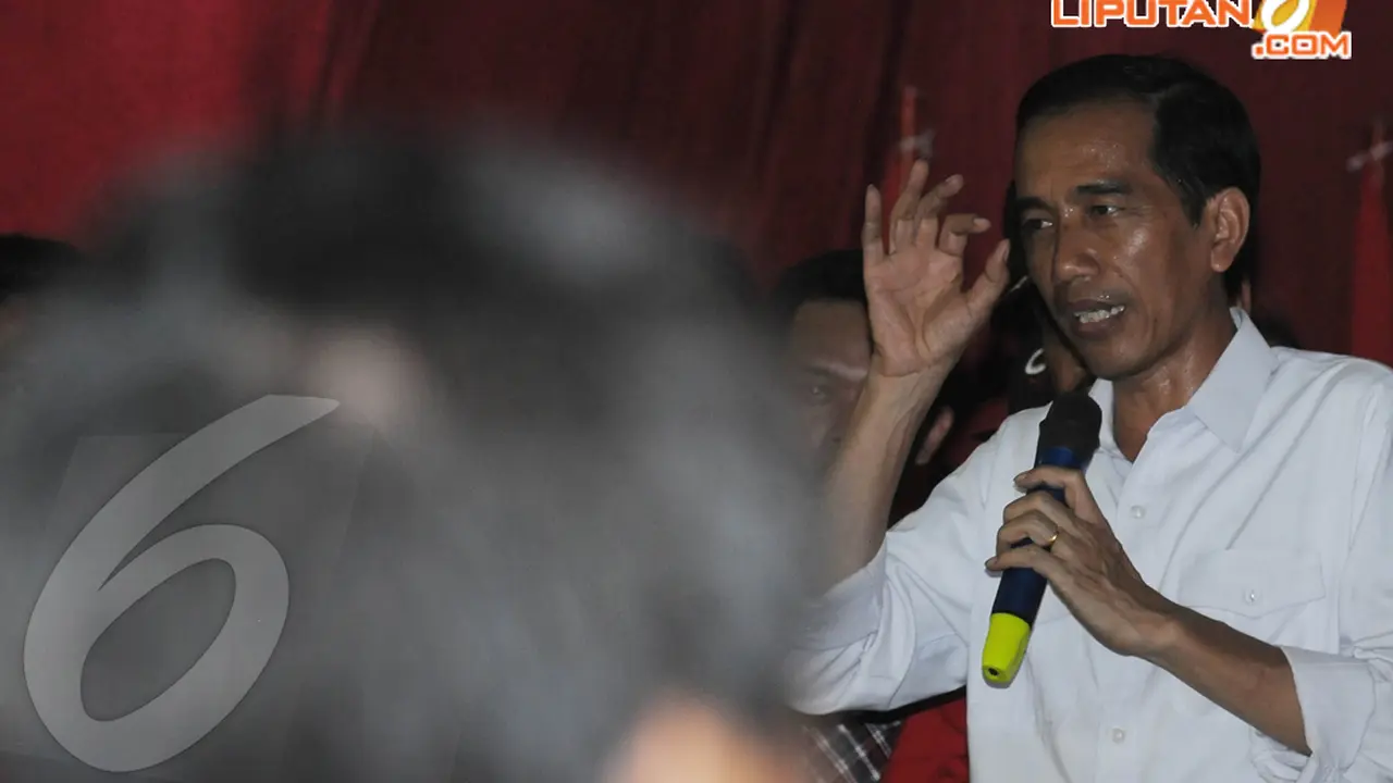 [FOTO] Jokowi Disambut Ribuan Warga Pacitan