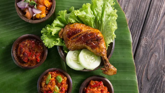 ayam bakar penyet