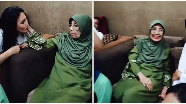 6 Momen Nani Wijaya Dijenguk Pemain Sinetron TBNH dan Bajaj Bajuri, Lepas Rindu