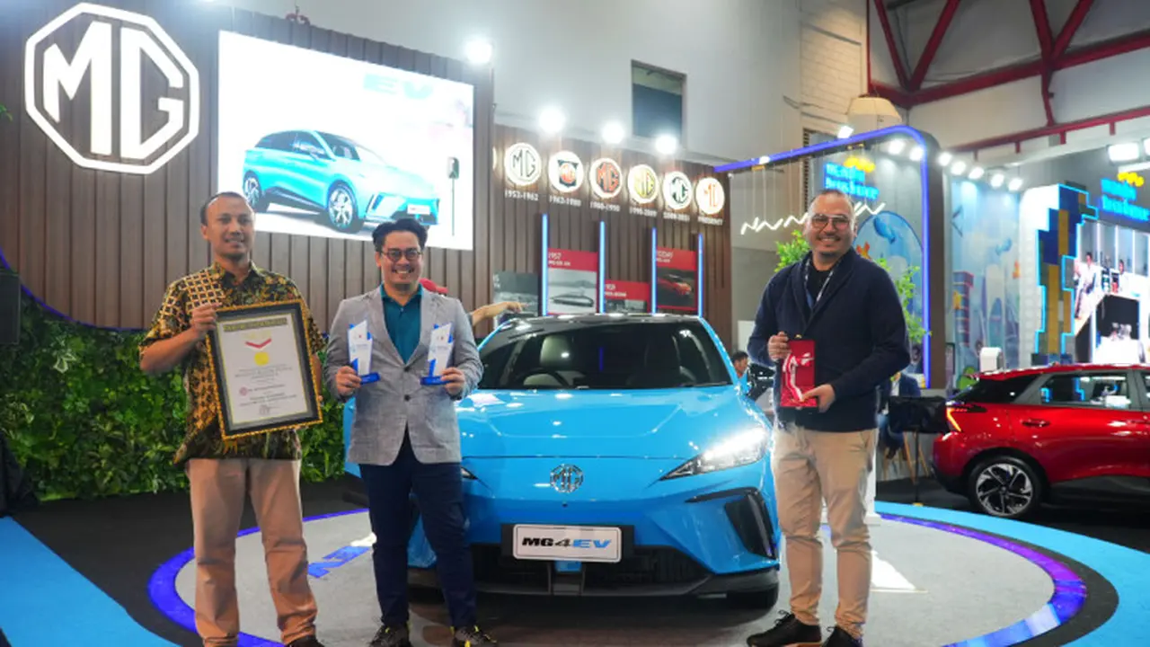 MG Motor Indonesia raih dua penghargaan dari PEVS 2023
