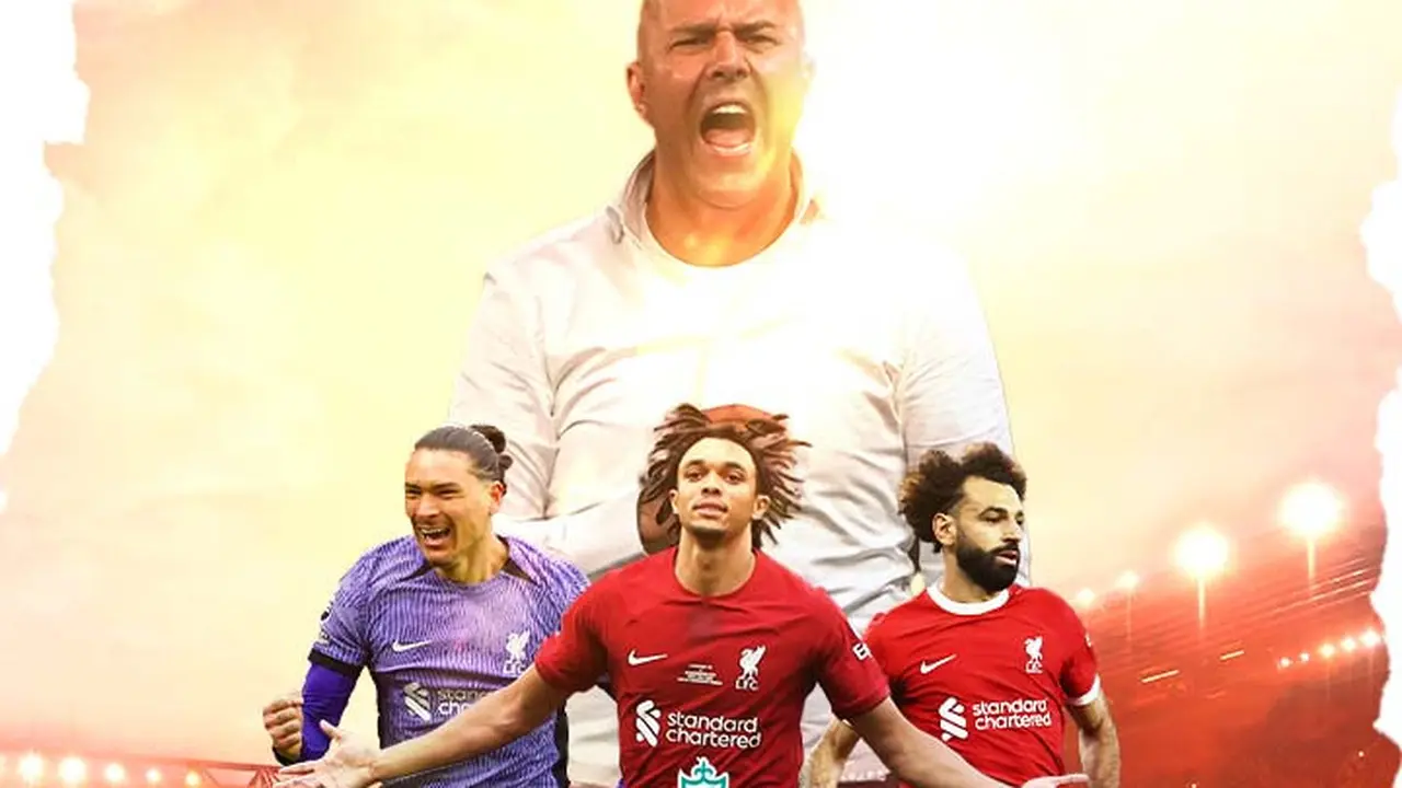 Liverpool - Arne Slot Dikelilingi Trent Alexnder-Arnold, Darwin Nunez, dan Mohamed Salah