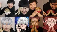 6 Cosplay Low Budget Jadi Gojo Satoru dan Sukuna Jujutsu Kaisen Ini Unik Pol (IG/lowcostcosplayth)