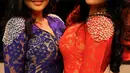 Duo Serigala saat konferensi pers di Jakarta, Kamis (16/4/2015). Mereka membantah penyebaran foto vulgar untuk mencari sensasi. (Liputan6.com/Faisal R Syam)