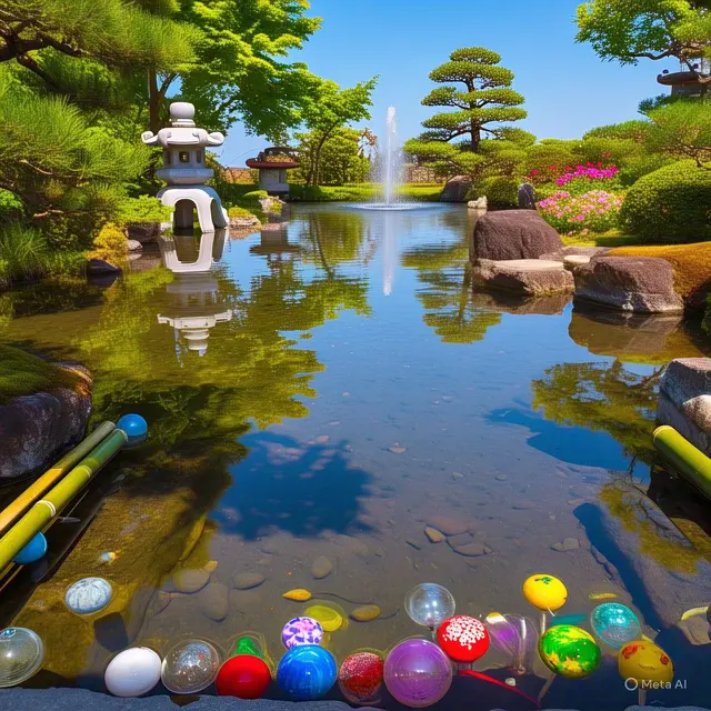 Taman Jepang Pedesaan
