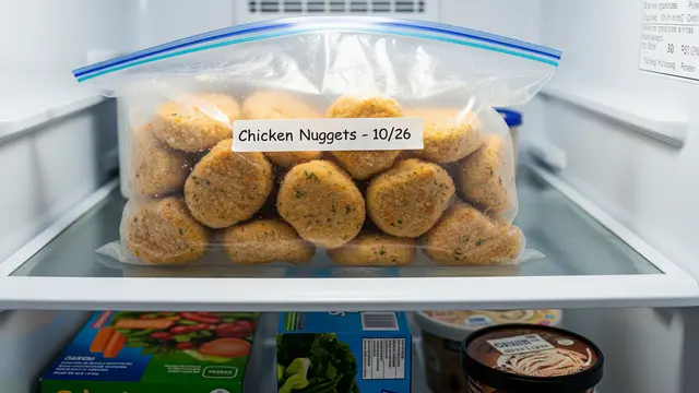 Frozen food nuget ayam homemade
