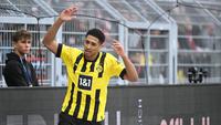 Gelandang Borussia Dortmund Jude Bellingham. (INA FASSBENDER / AFP)