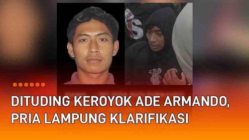 VIDEO: Dituding Jadi Pelaku Pengeroyok Ade Armando, Pria Lampung Klarifikasi