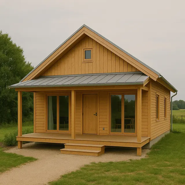 Model Rumah Sederhana tapi Indah di Desa dengan Gaya Scandinavian