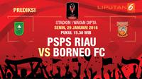 Prediksi PSPS Riau VS Borneo FC (Liputan6.com / Trie yas)