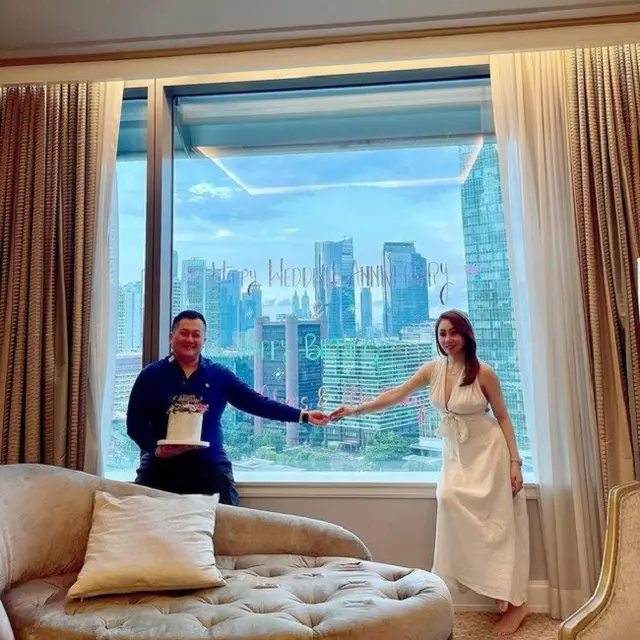 [Fimela] Femmy Permatasari dan Alfons Martinus Purnomo