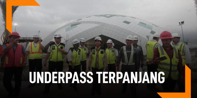 VIDEO: Underpass Terpanjang se Indonesia di Kulonprogo Jogja